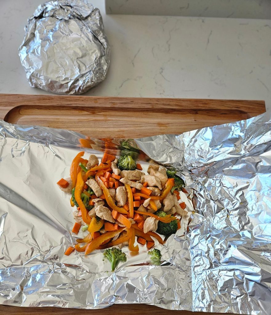 Teriyaki Chicken in Foil