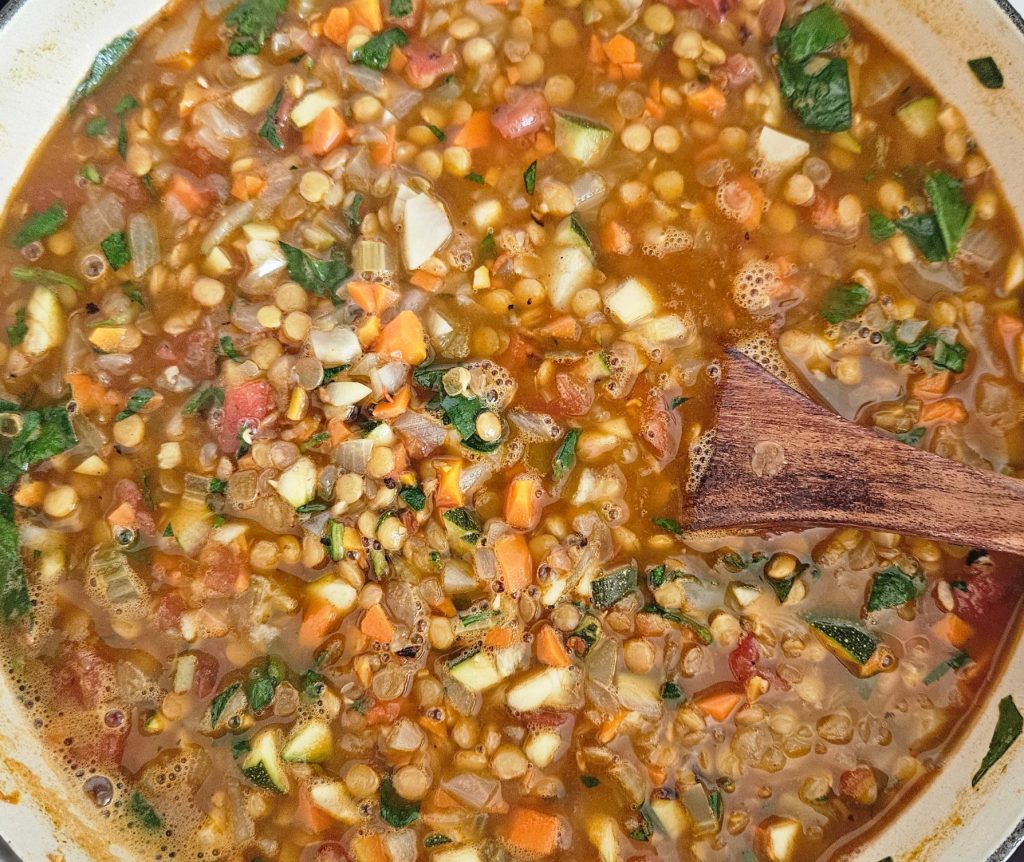 Carrot and Lentil Soup