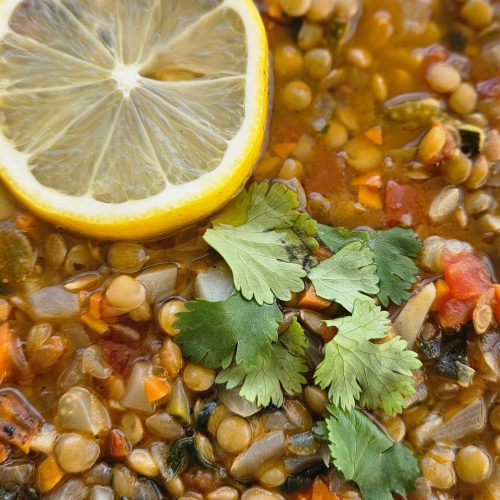 Carrot and Lentil Soup